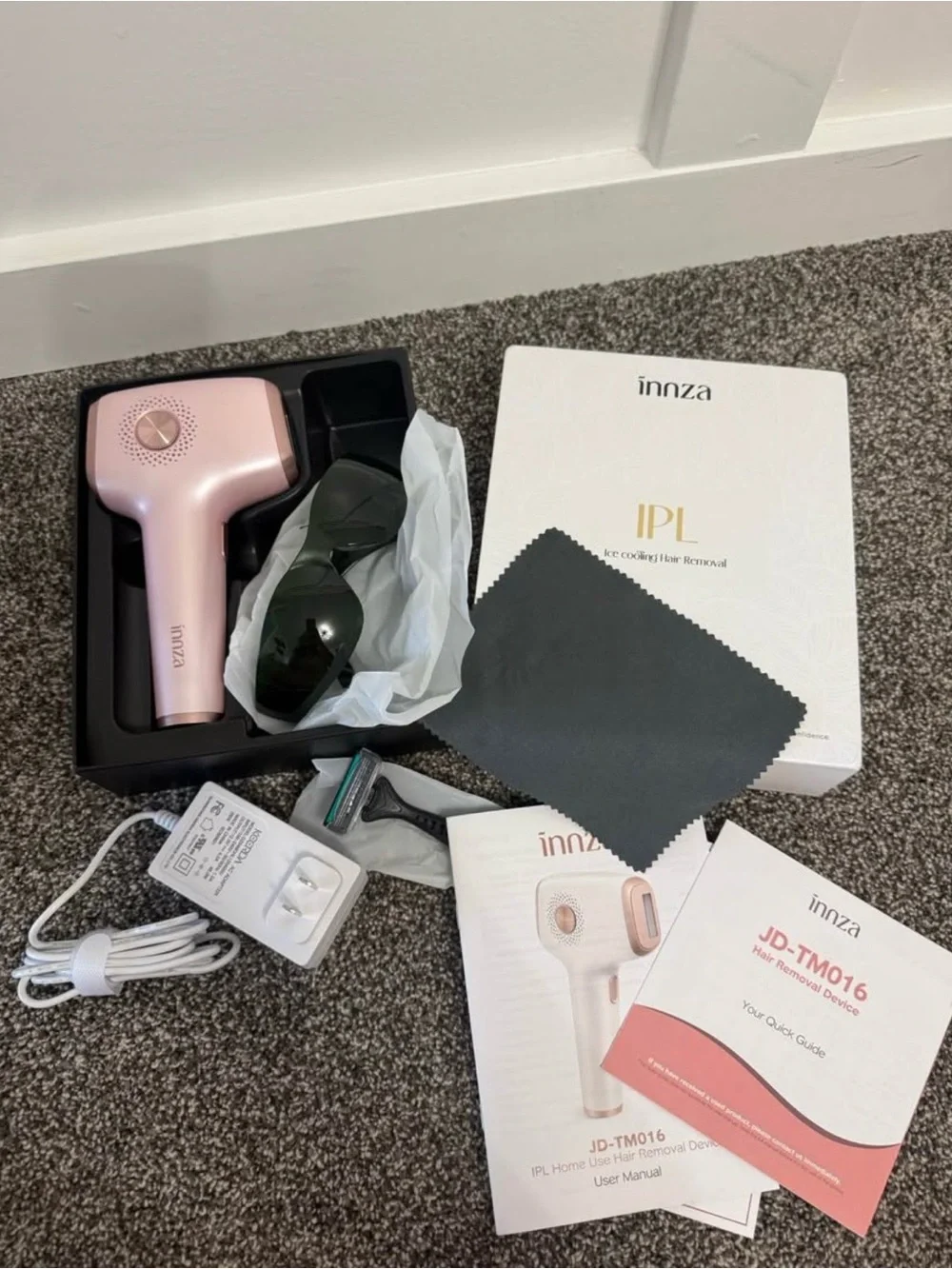 Innza IPL Ice Cooling Hair Removal Device - White